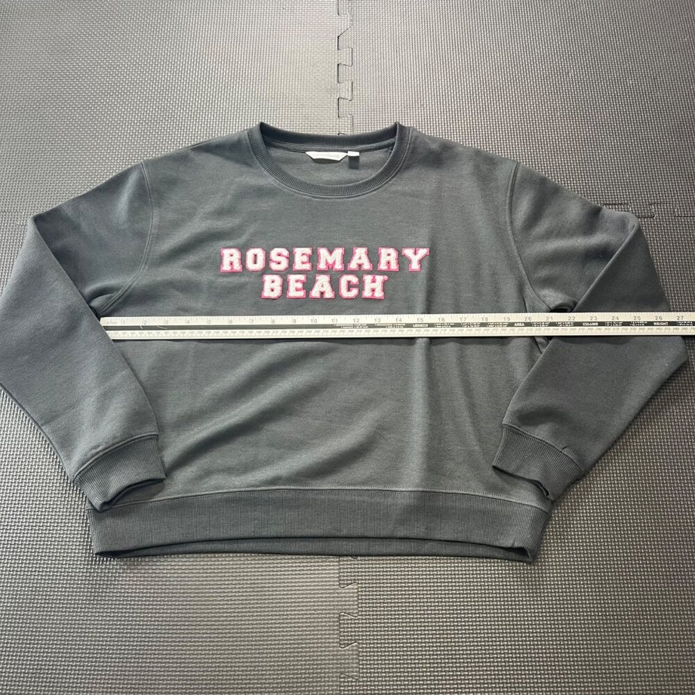 Camp David Rosemary Beach Gray Crewneck Sweatshirt S Casual Pullover - Picture 3 of 5